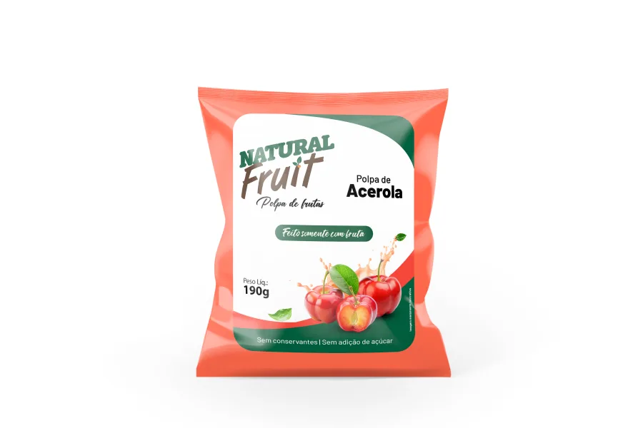 Embalagem de Polpa de Acerola