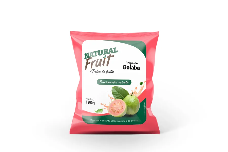 Embalagem de Polpa de Goiaba