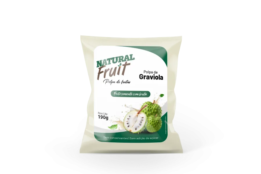 Embalagem de Polpa de Graviola