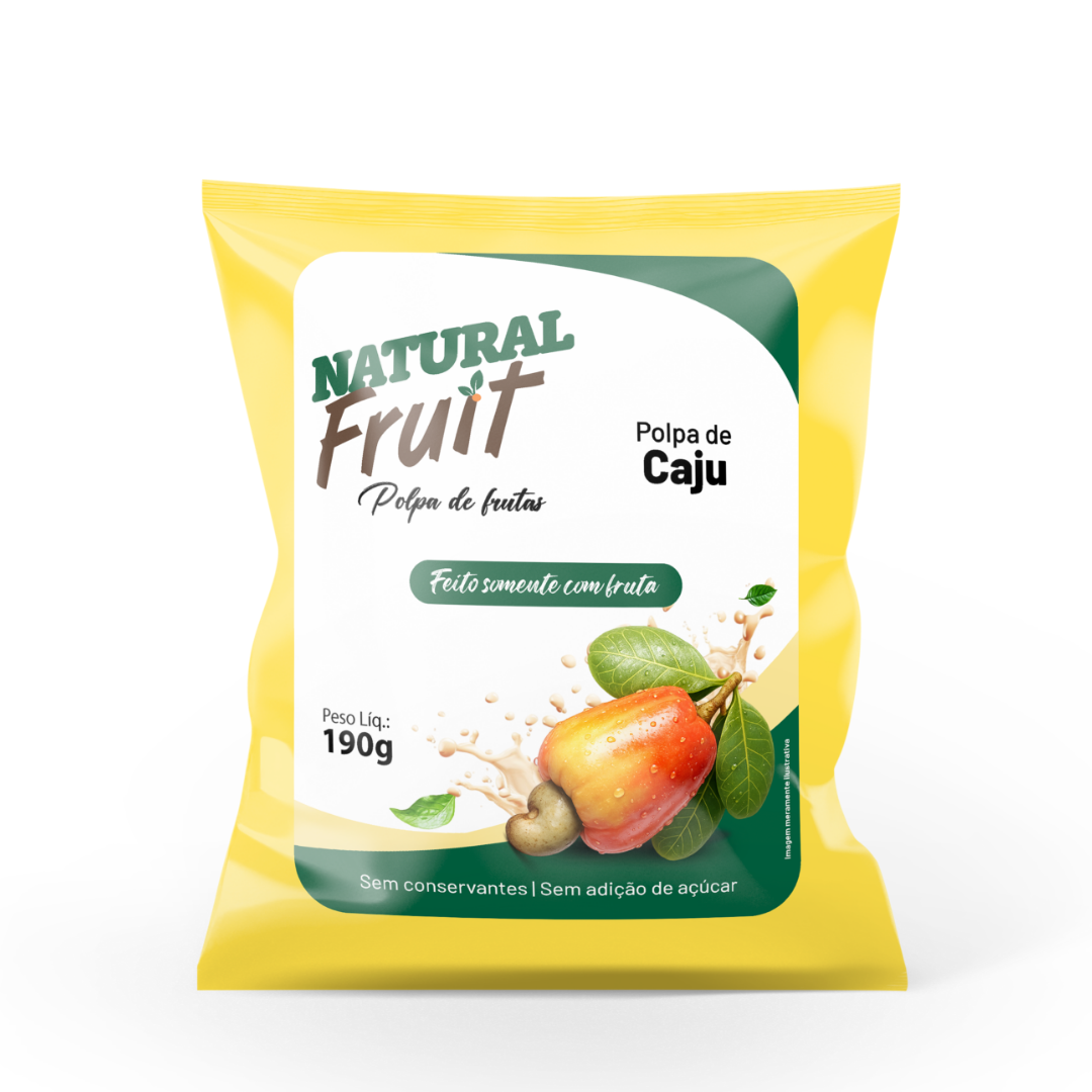 Embalagem de Polpa de Caju