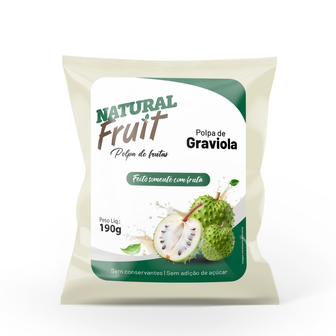 Embalagem de Polpa de Graviola